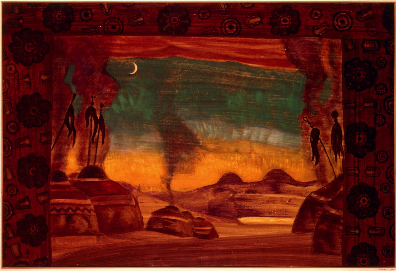 Polovtsian Camp by Nicholas Roerich