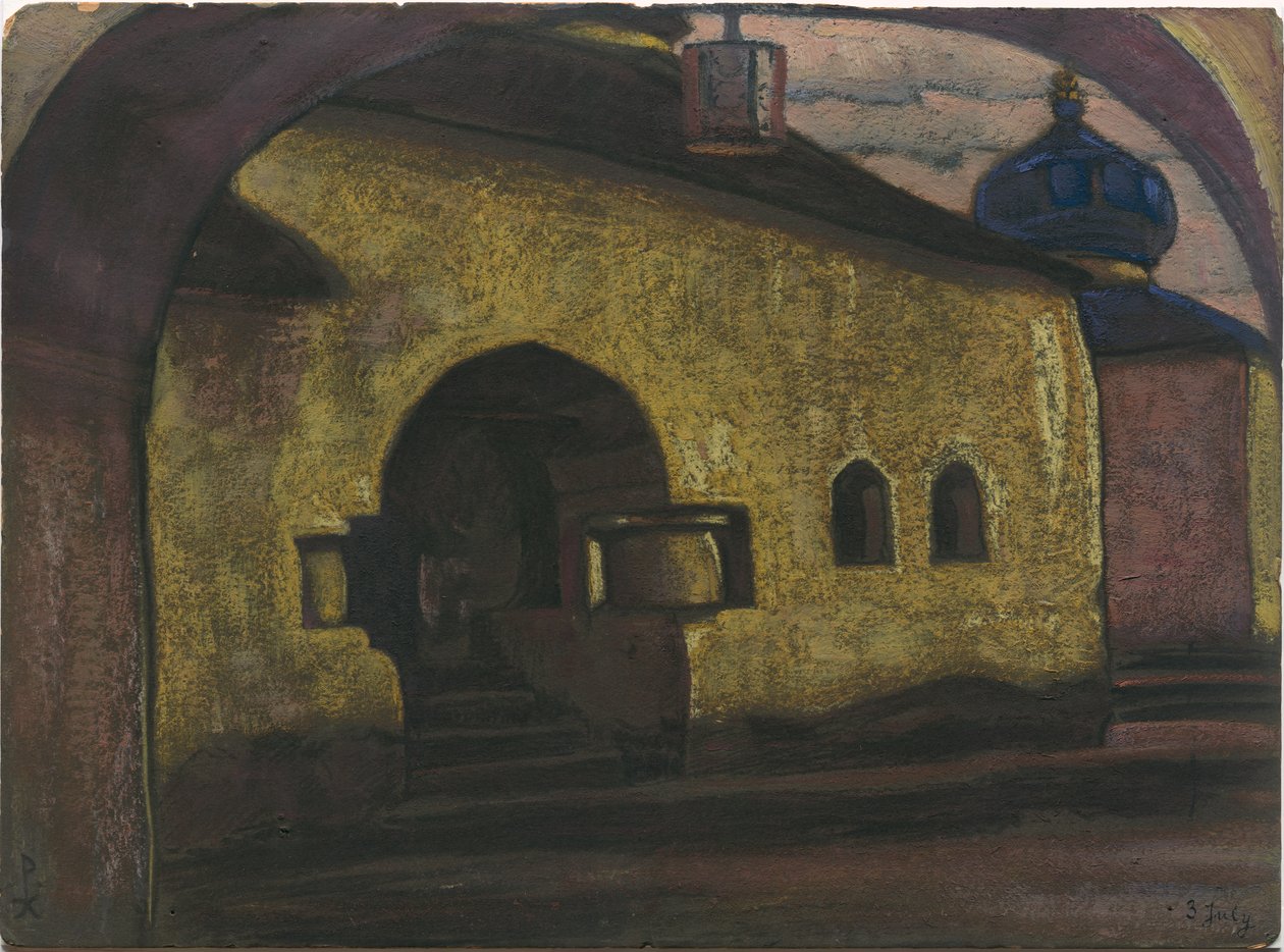 Pskov, 1922 by Nicholas Roerich