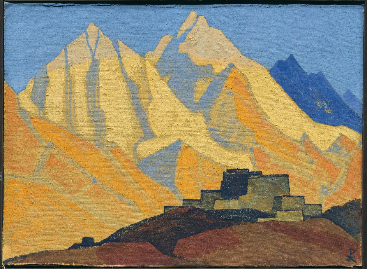 Sacred Himalayas by Nicholas Roerich