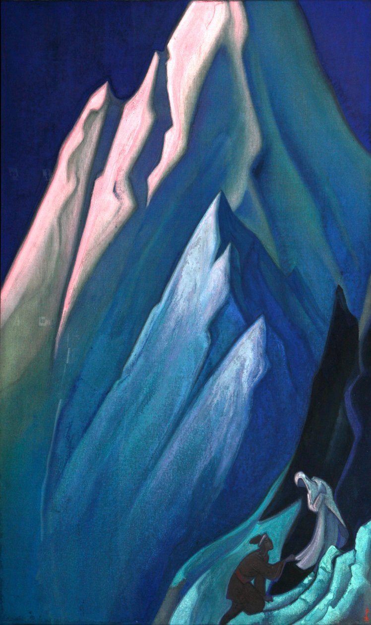 She Who Leads by Nicholas Roerich