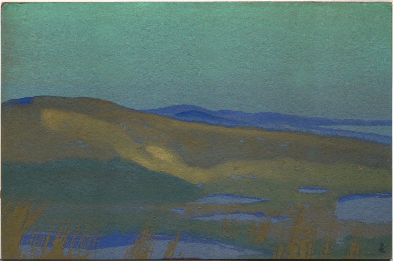 Swamps of Tsaidam by Nicholas Roerich