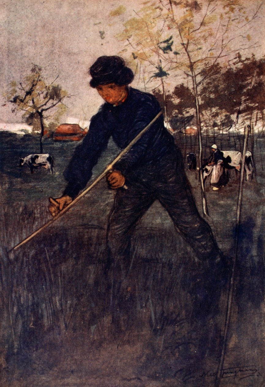 The Mower, 1904 by Nico Jungman