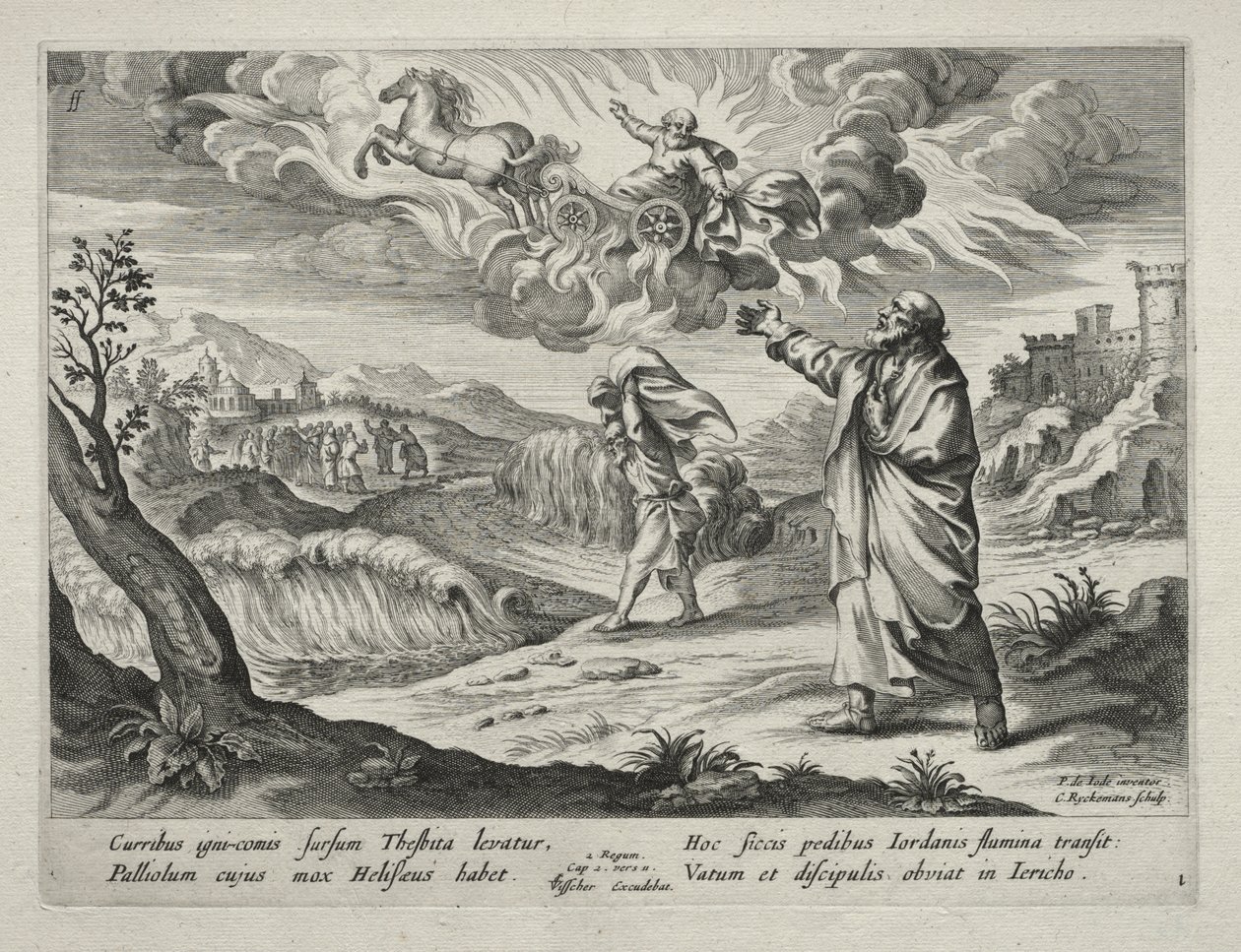 The Story of Elisha by Nicolaes Rijckmans