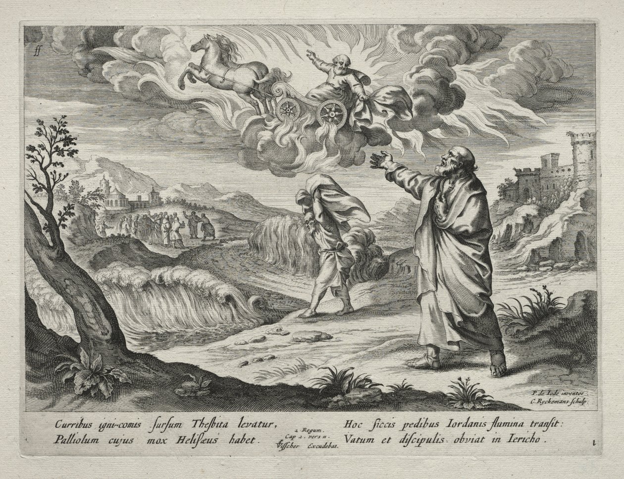 The Story of Elisha, 1643 by Nicolaes Rijckmans