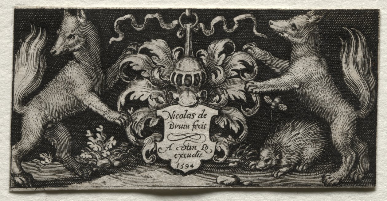 Coat of Arms by Nicolaes de Bruyn