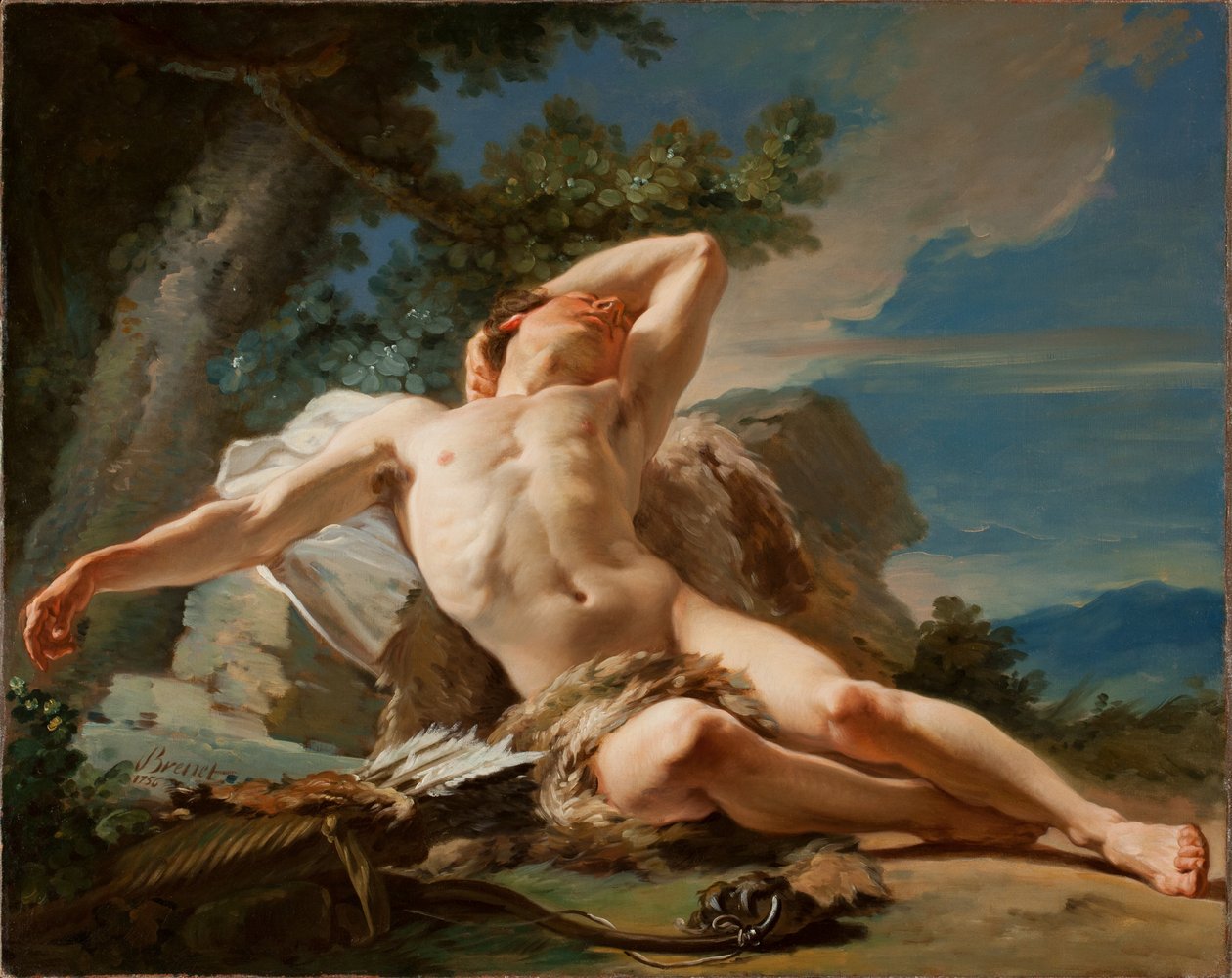 Sleeping Endymion, 1756 by Nicolas Guy Brenet