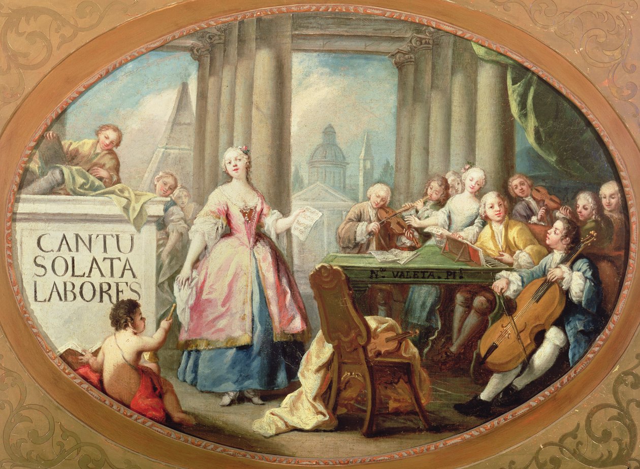 Allegory of Music by Nicolas Valeta