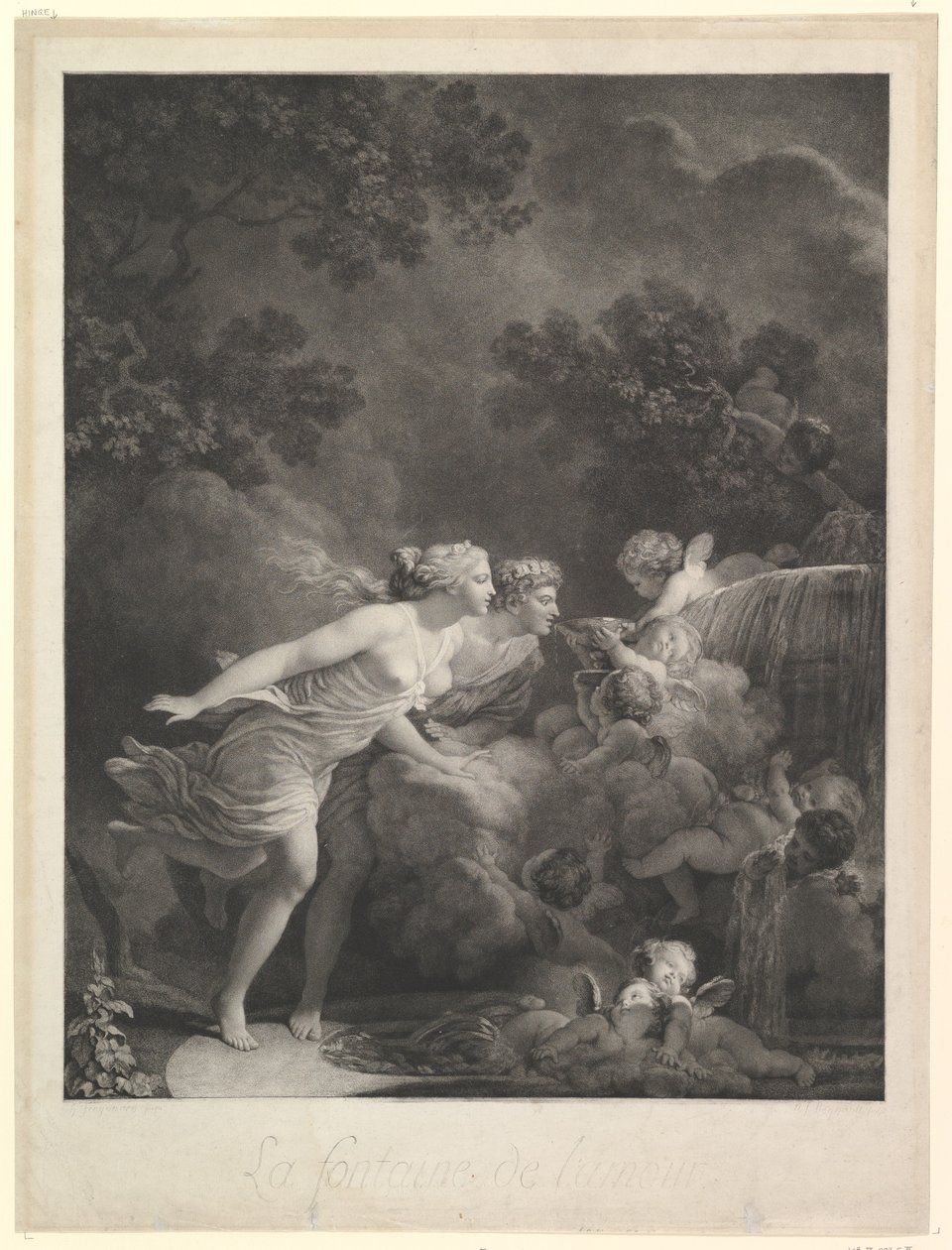 The Fountain of Love by Nicolas Francois Regnault