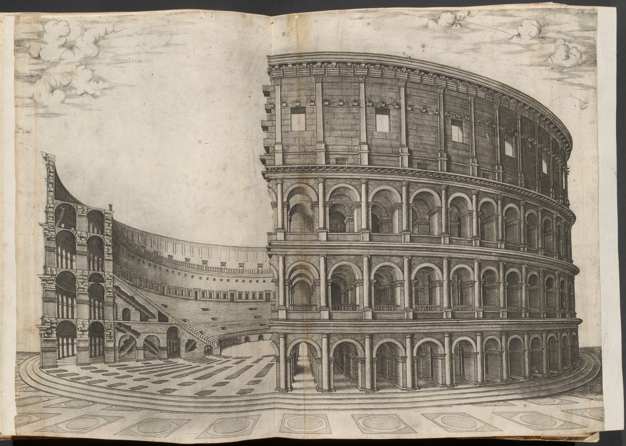 Colosseum by Nicolaus Beatrizet