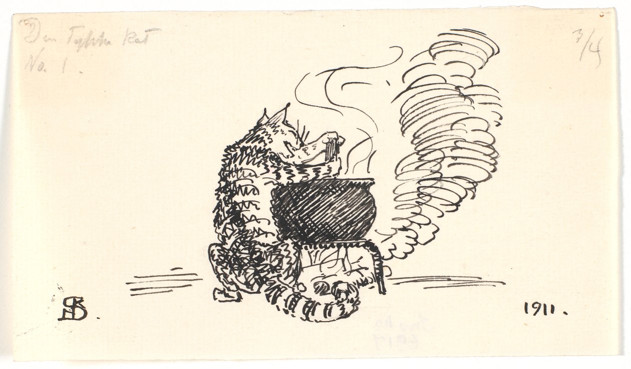 The Fat Cat by Niels Skovgaard
