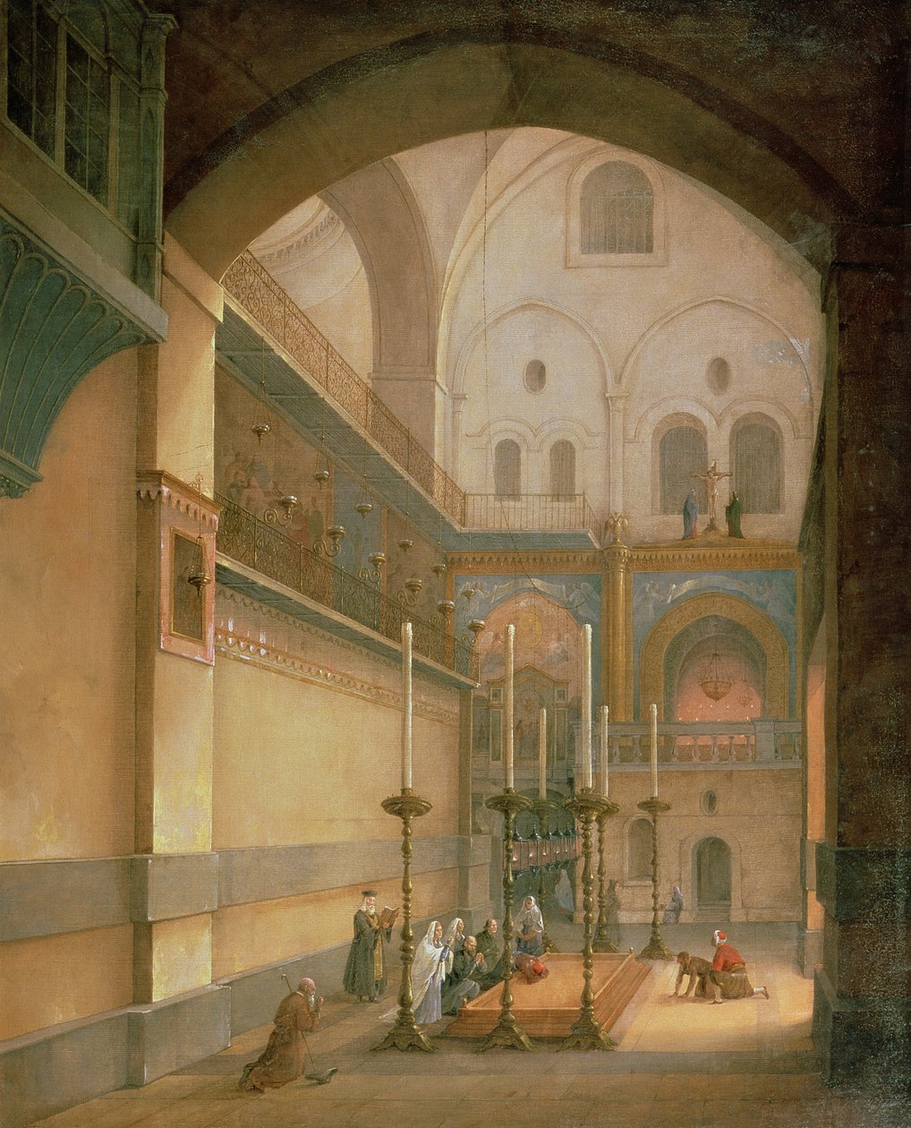 The Tomb Chapel in the Resurrection Temple in Jerusalem by Nikanor Grigor