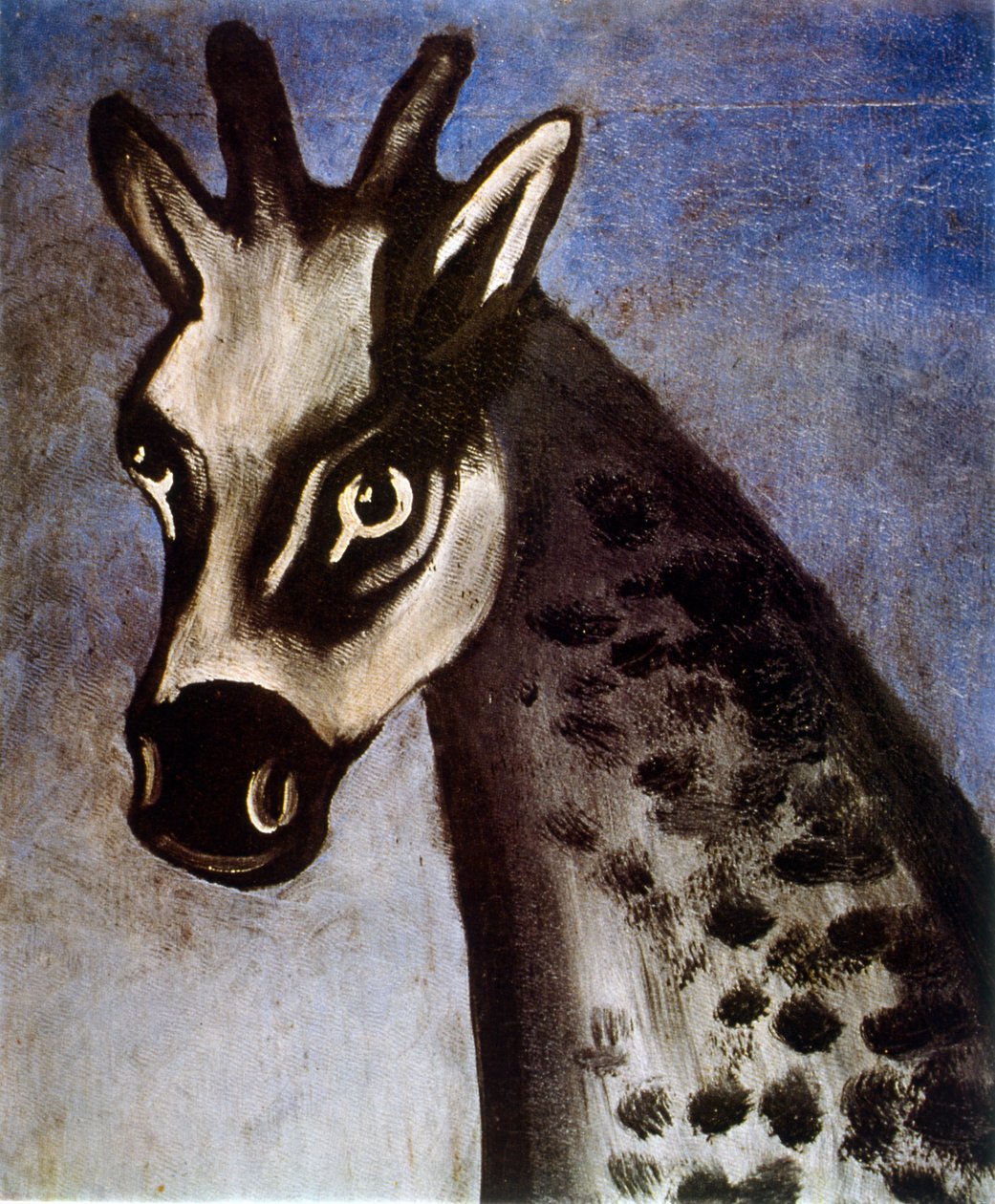 Giraffe by Niko Pirosmani