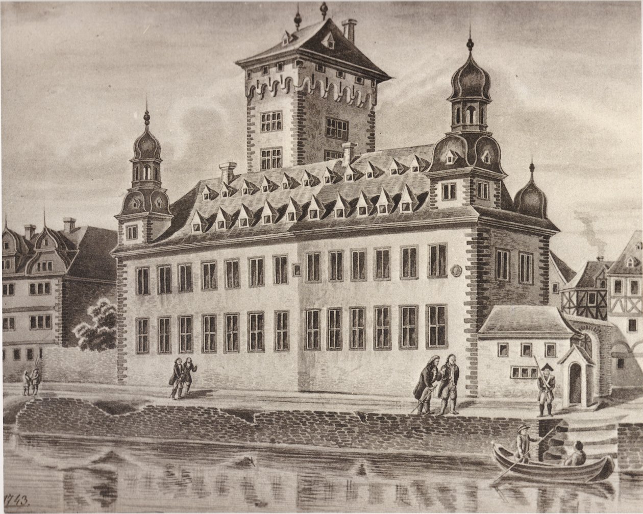 The Electoral Castle in the State Before 1811 by Nikolaus Schlad