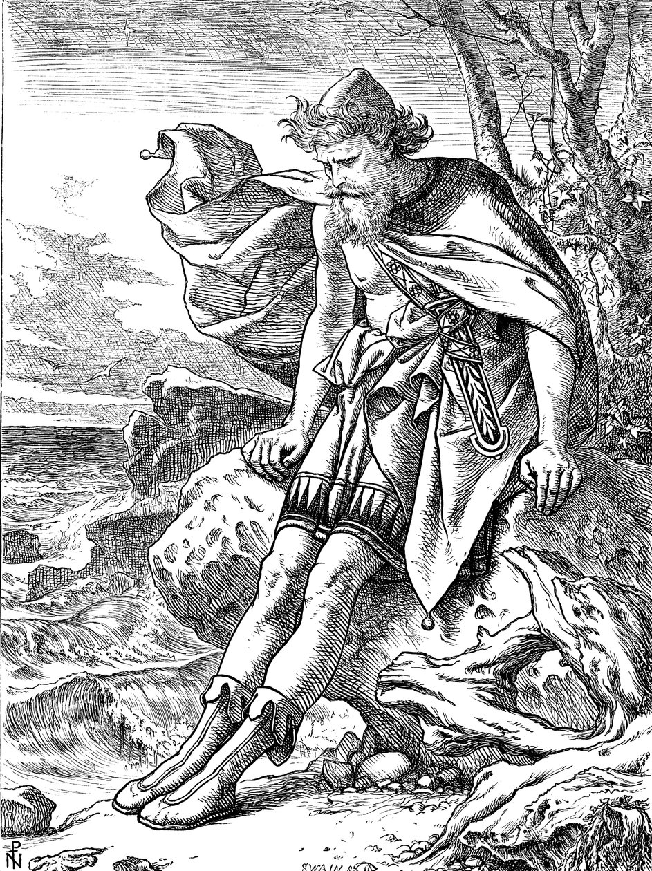 Ulysses on Ogygia by Noel Paton