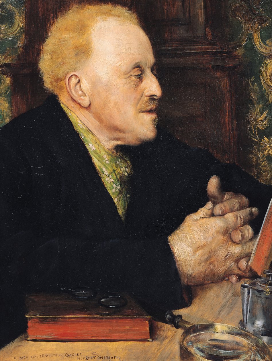 Dr. Paul Gachet by Norbert Goeneutte