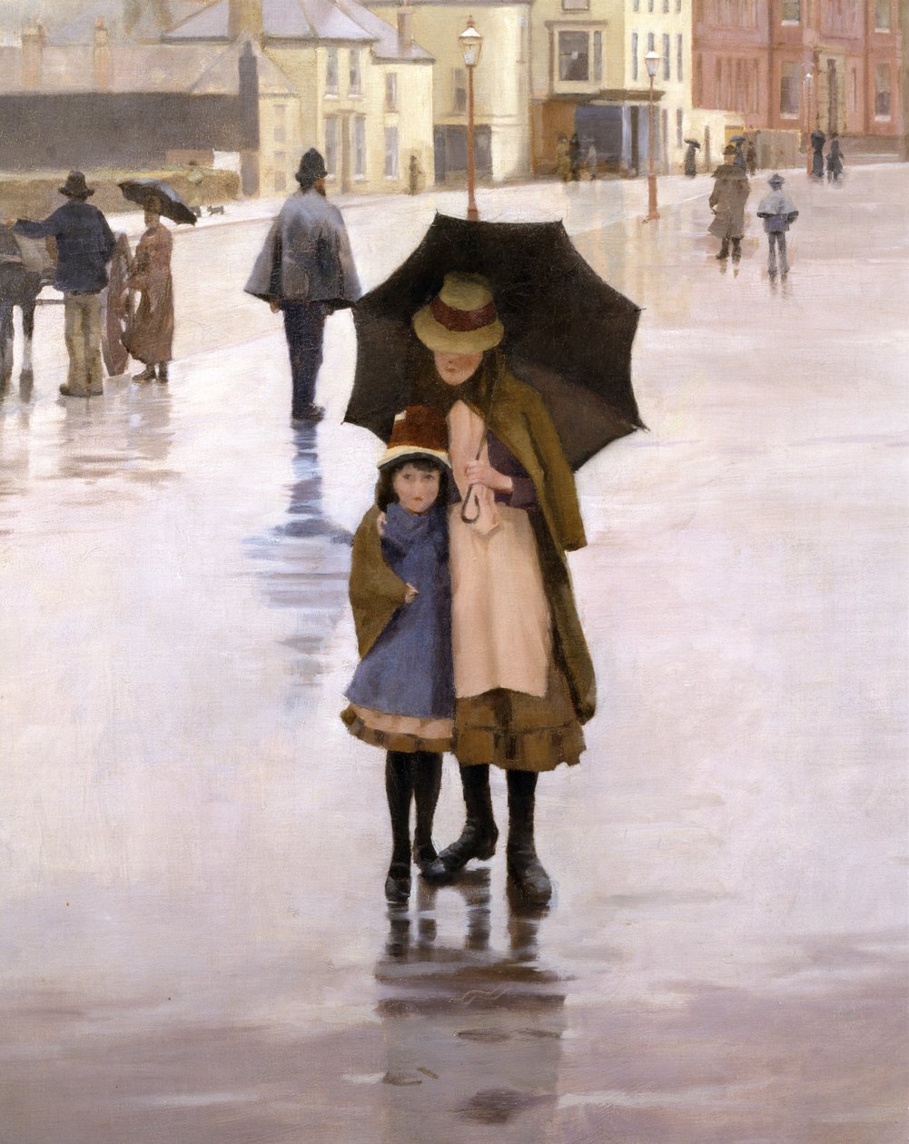 The Rain it Raineth Every Day (detail) by Norman Garstin