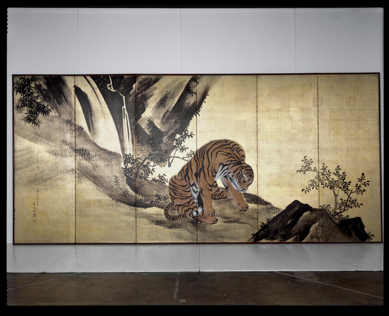 Tigers in a Landscape by Obun Kunii