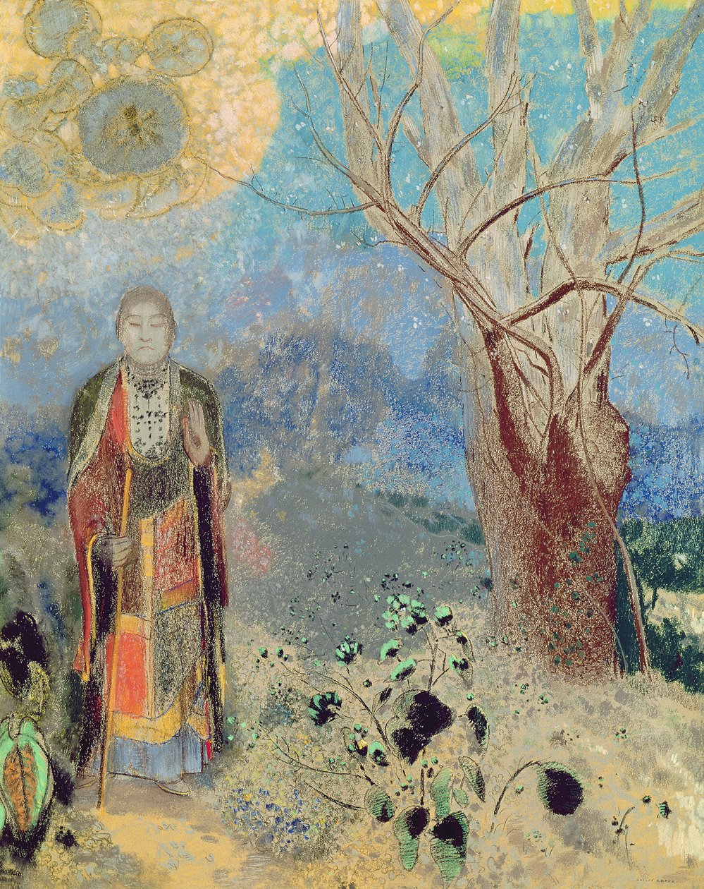 The Buddha by Odilon Redon
