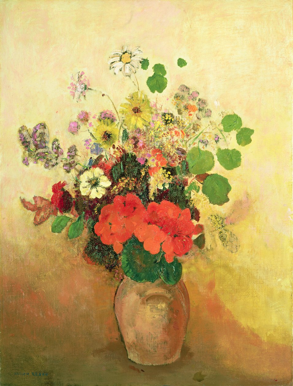 Vase of Flowers by Odilon Redon