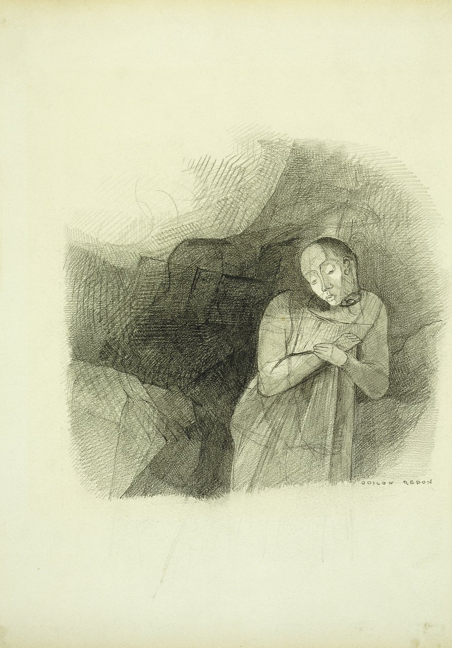 Apparition by Odilon Redon