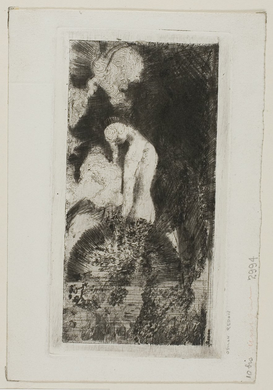 Bather by Odilon Redon