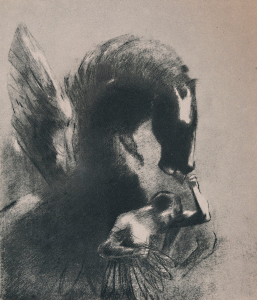 Pegasus Captive by Odilon Redon