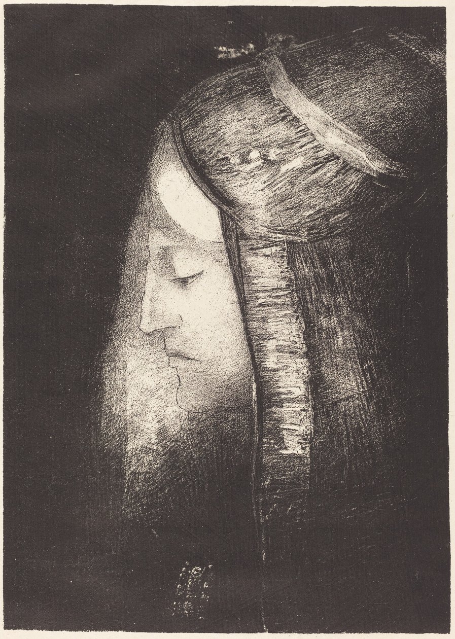 Profile of Light by Odilon Redon