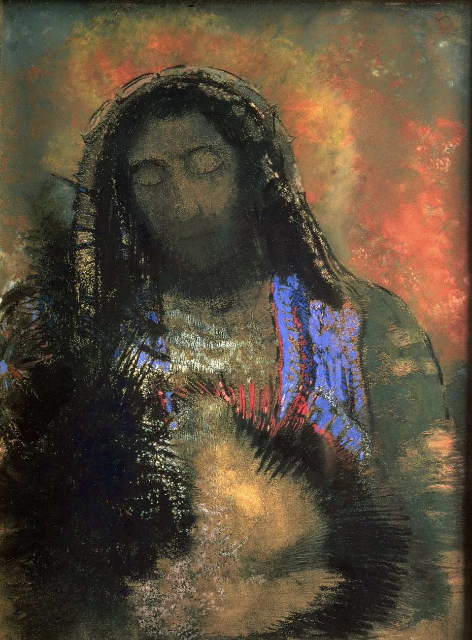 Sacred Heart by Odilon Redon