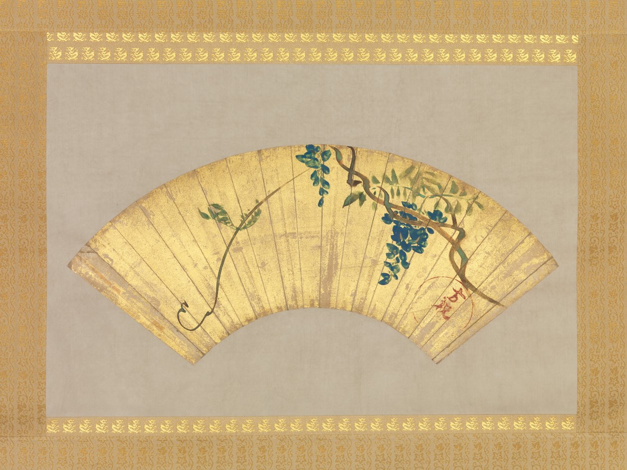 Wisteria by Ogata Korin