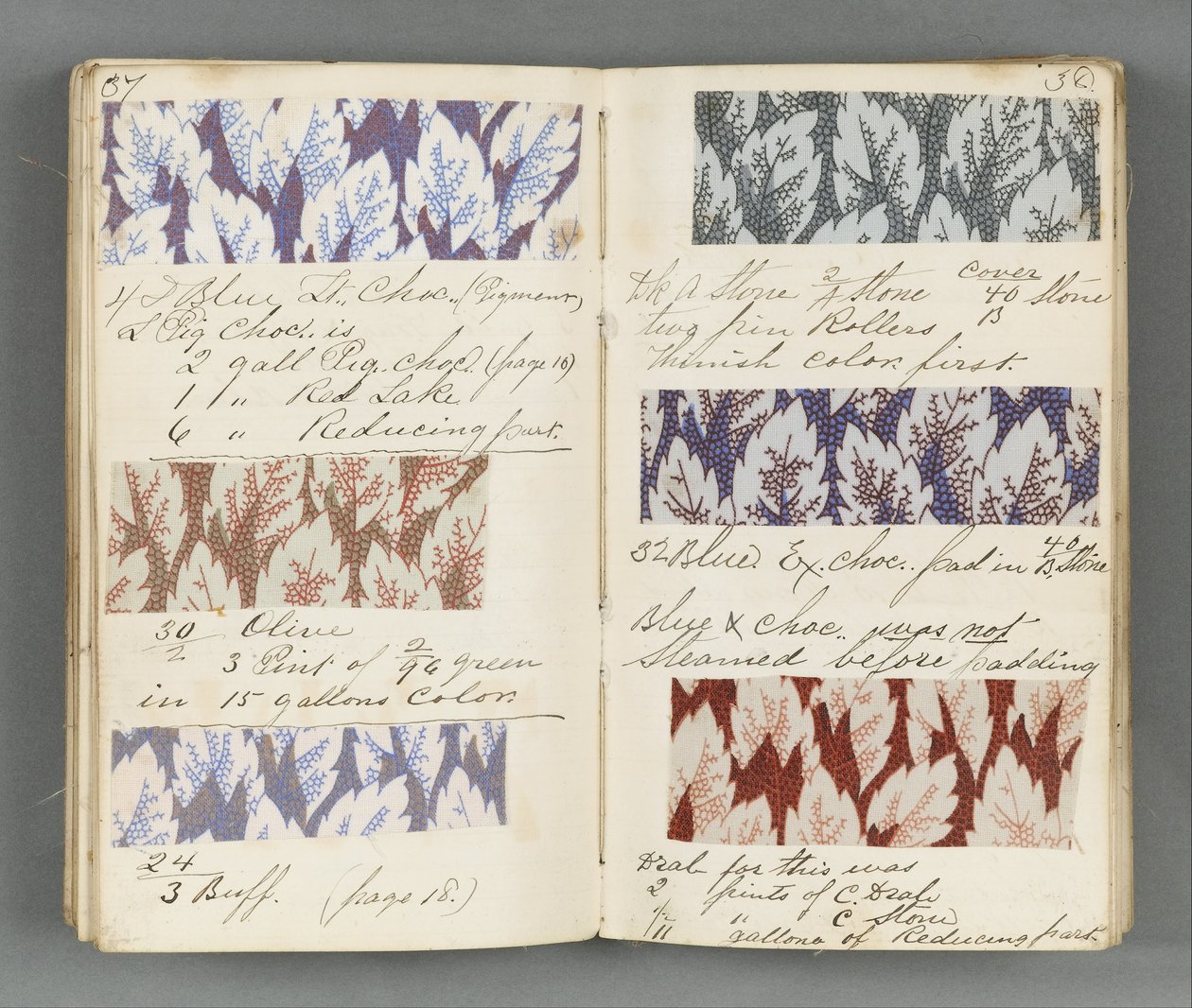Sample Book by Old Pacific Print Works