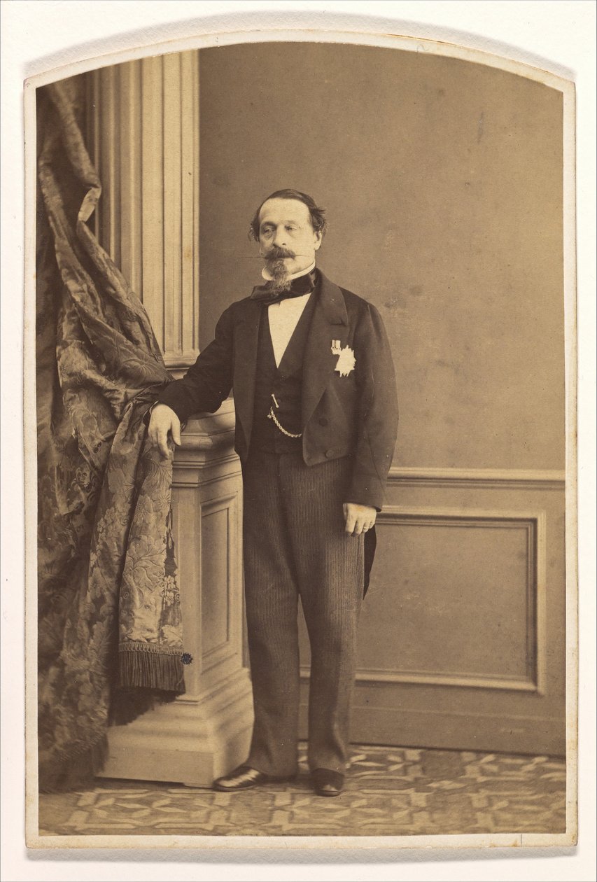 Emperor Napoleon III, March 1860 by Olympe Aguado