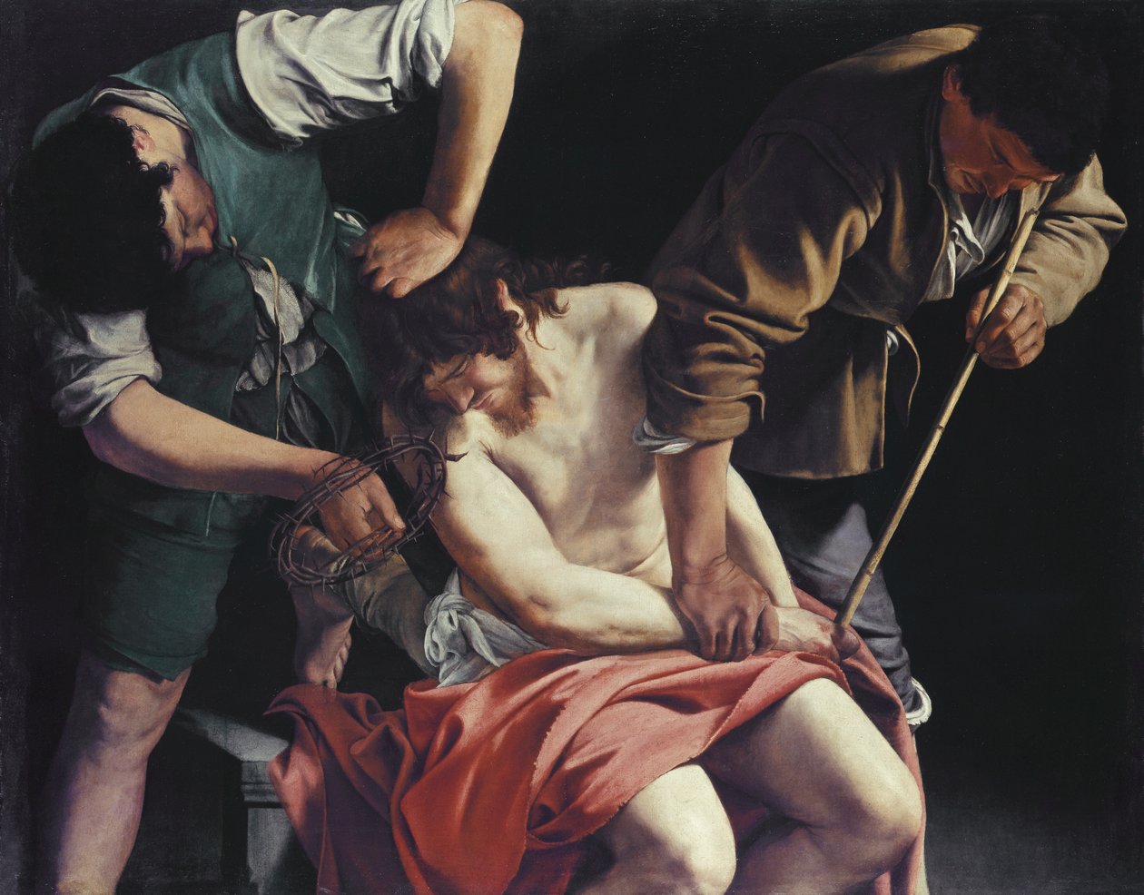 Christ Being Crowned with Thorns by Orazio Gentileschi