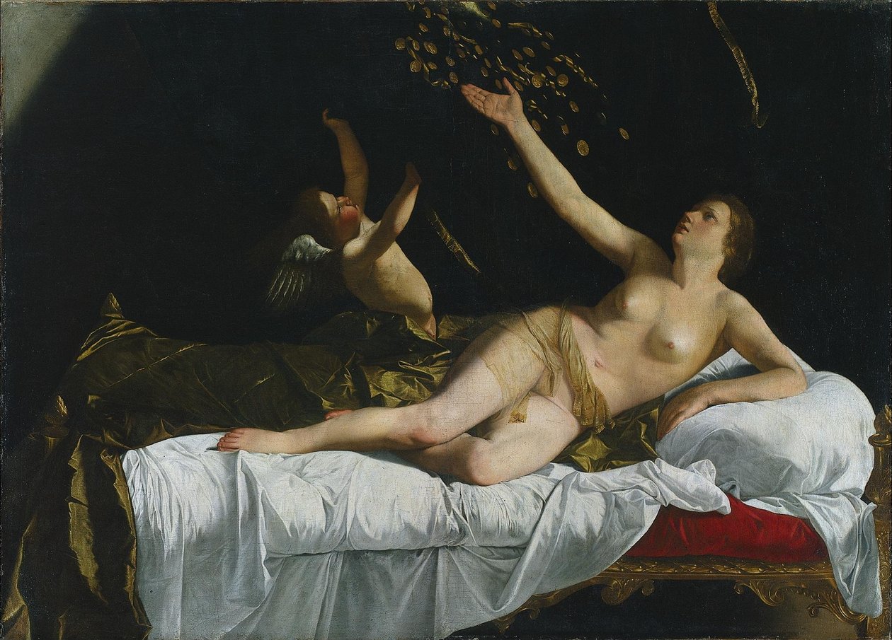 Danaë by Orazio Gentileschi