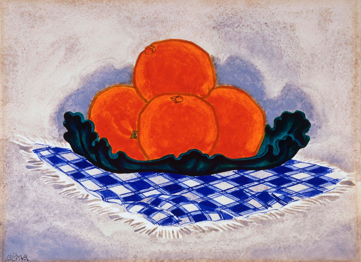 Oranges by Oscar Florianus Bluemner