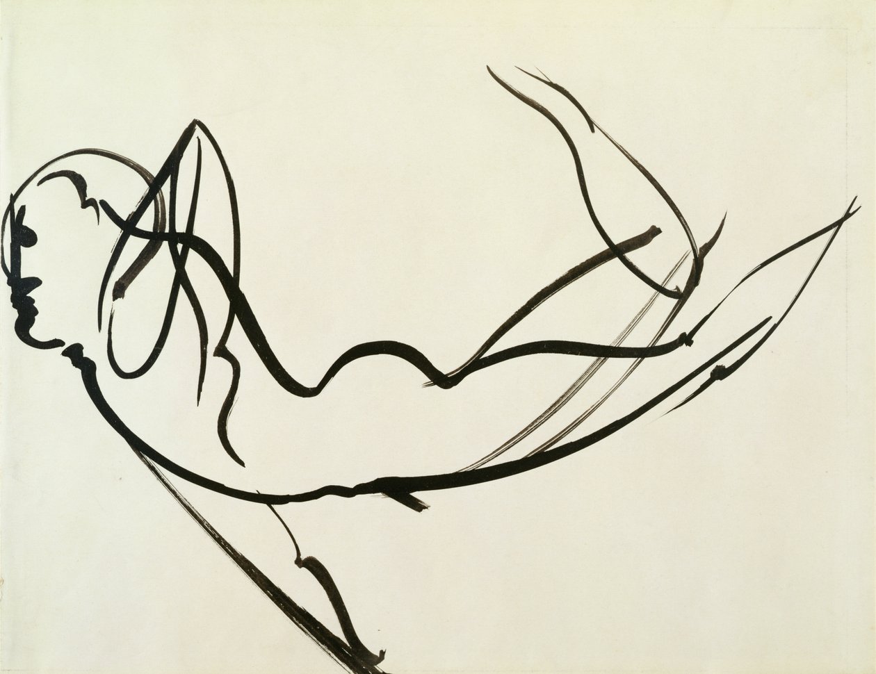 Dancing Nude by Oskar Schlemmer