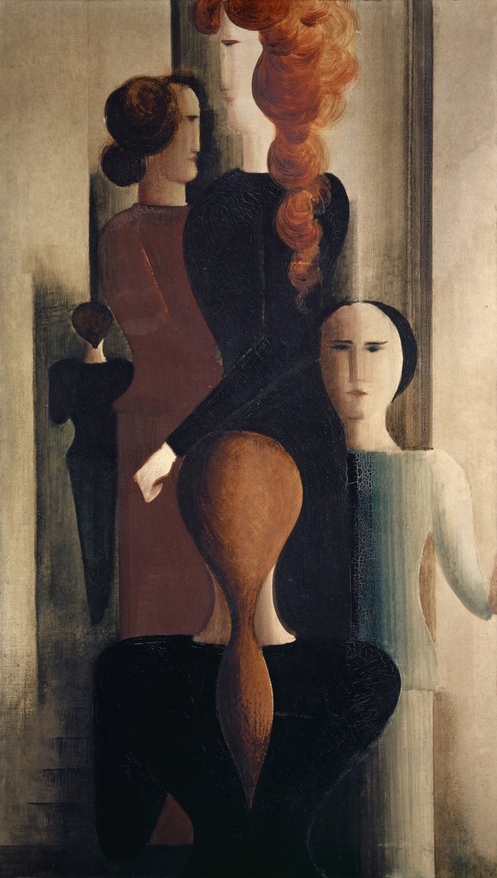 Women on Stairway by Oskar Schlemmer
