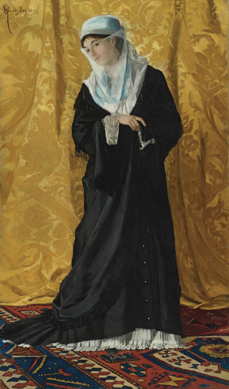A Lady of Constantinople by Osman Hamdi Bey