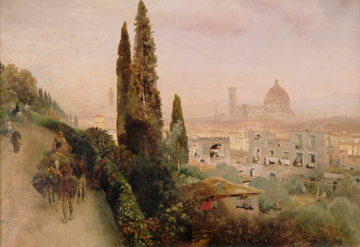 Florence by Oswald Achenbach