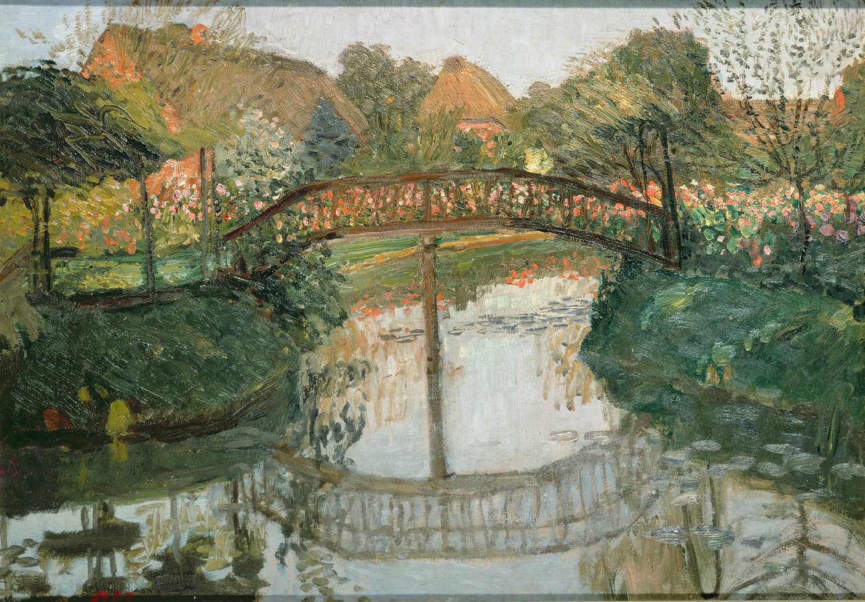 Farm Gardens, 1908 by Otto Modersohn