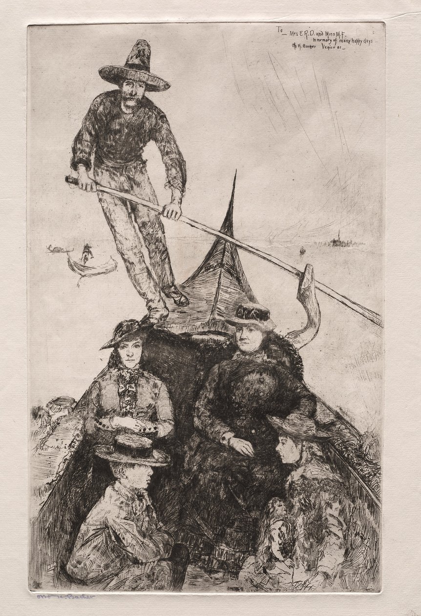 Etchings of Venice by Otto H. Bacher