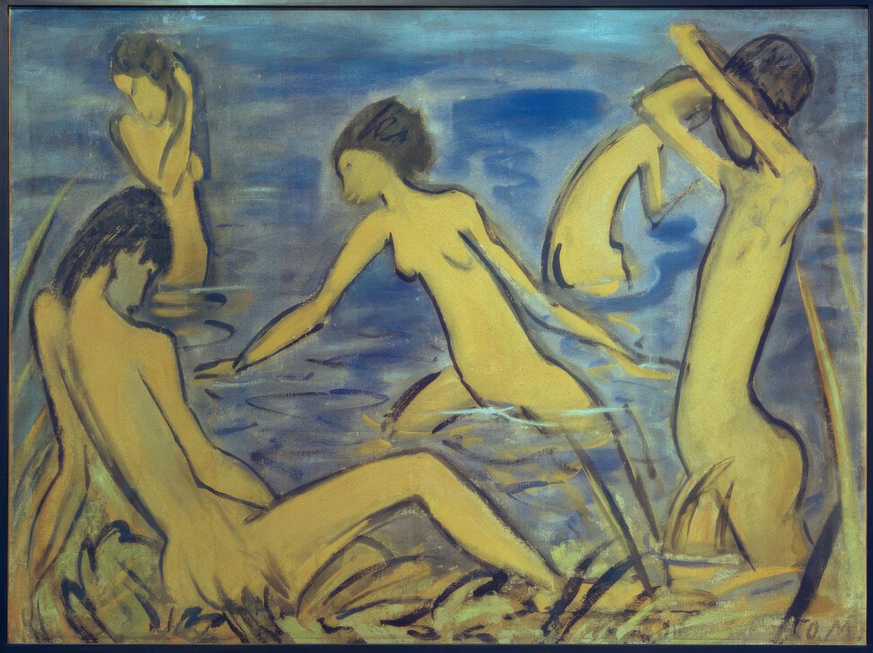 Bathers by Otto Mueller