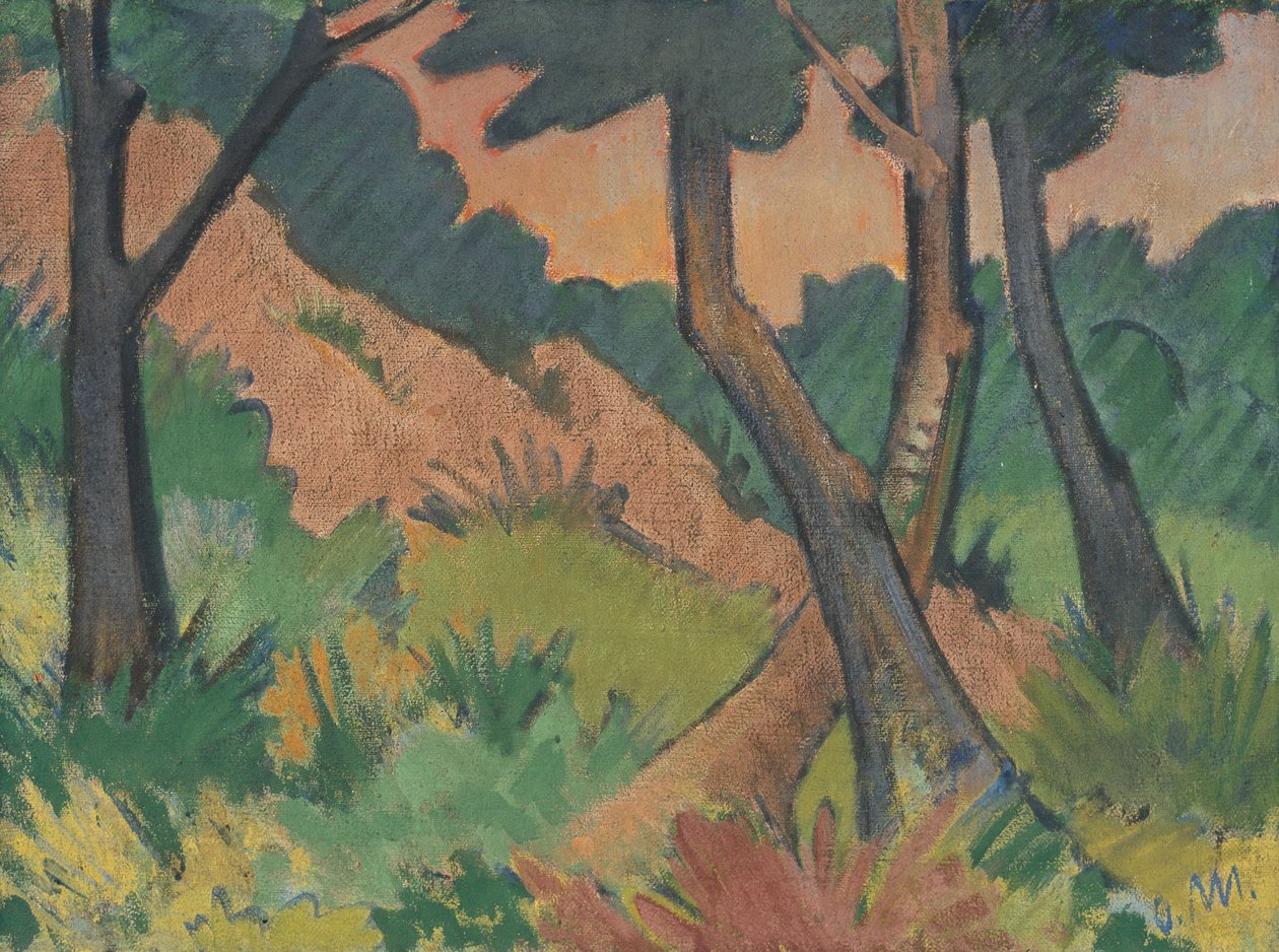 Landscape III by Otto Mueller