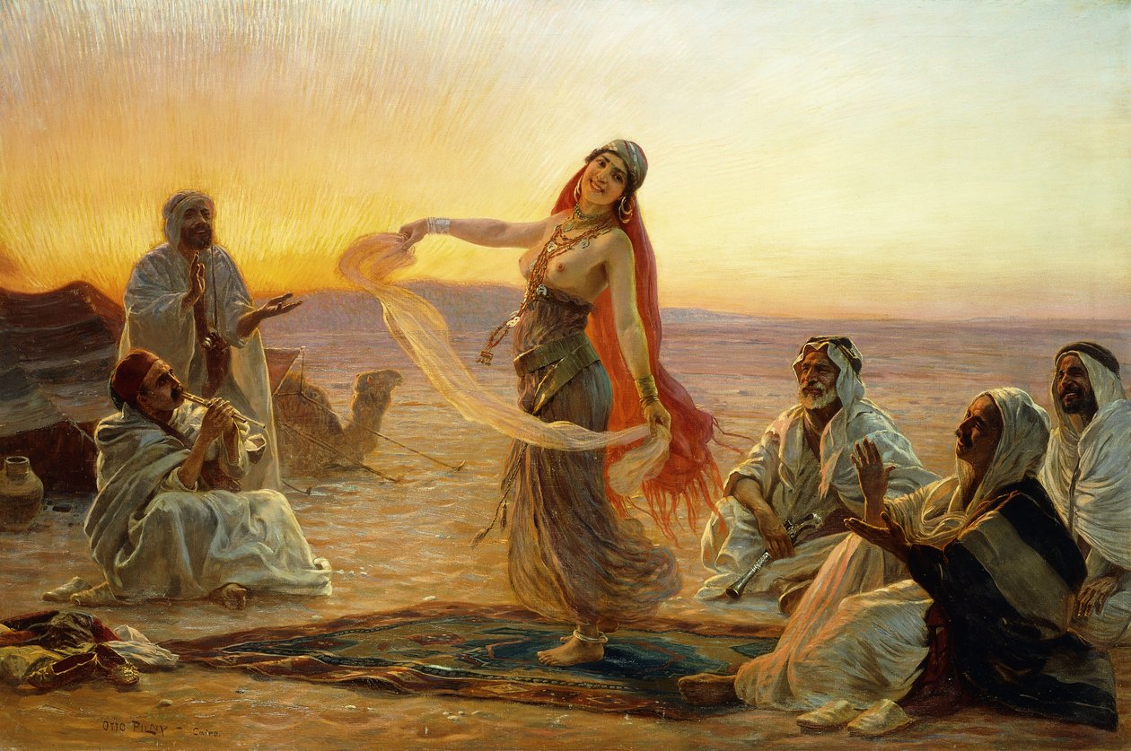 The Bedouin Dancer by Otto Pilny