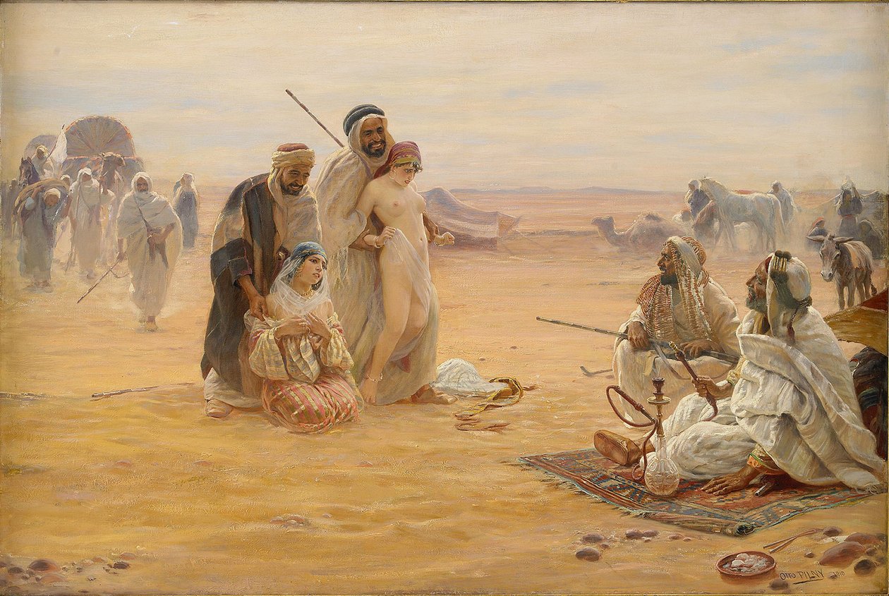 The Slave Market by Otto Pilny