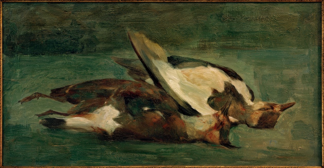 Lapwings by Otto Ubbelohde