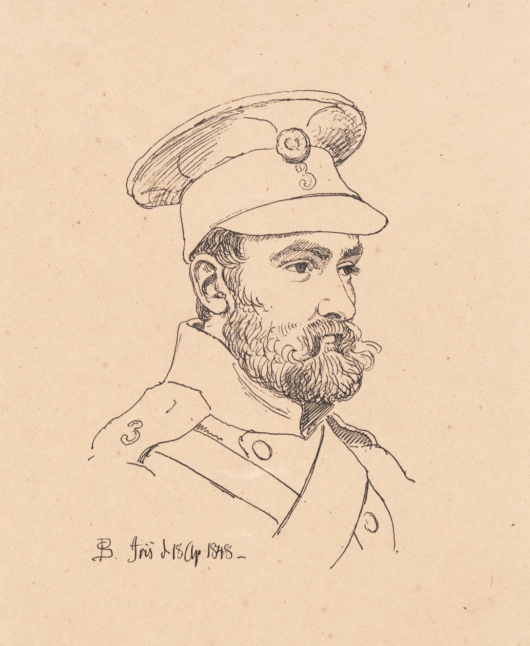 J. Th. Lundbye by P.C. Skovgaard