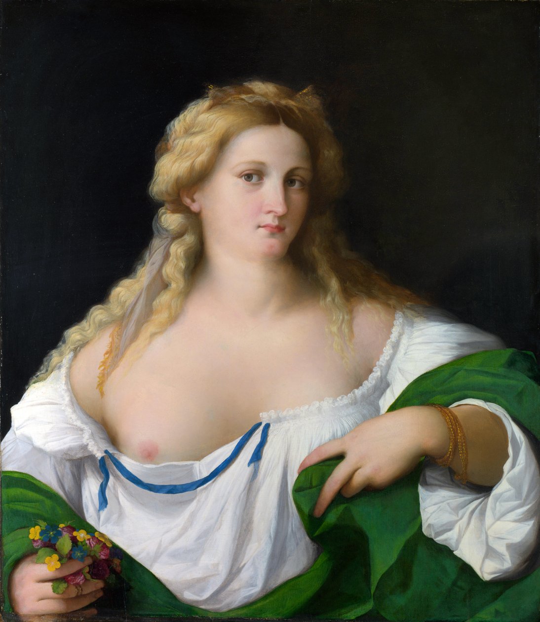 A Blonde Woman by Palma il Vecchio