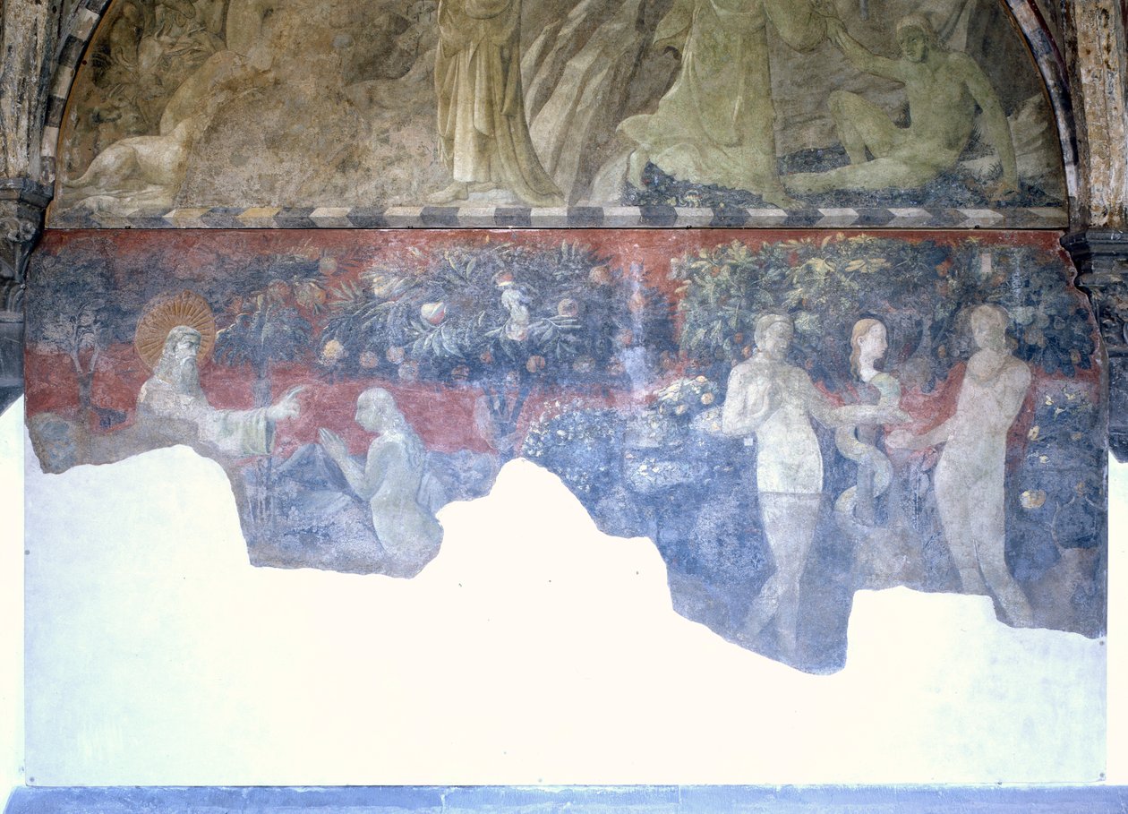 Adam and Eve by Paolo Uccello