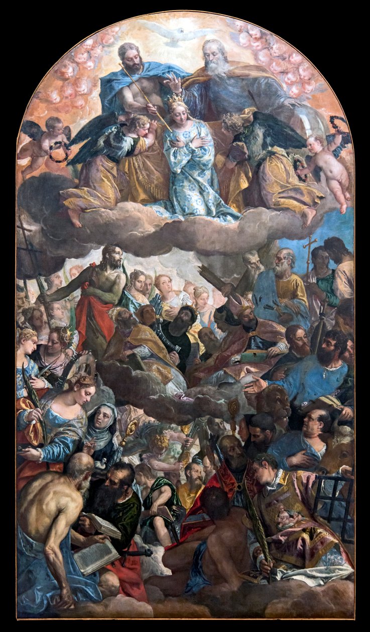 Coronation of Mary by Paolo Veronese