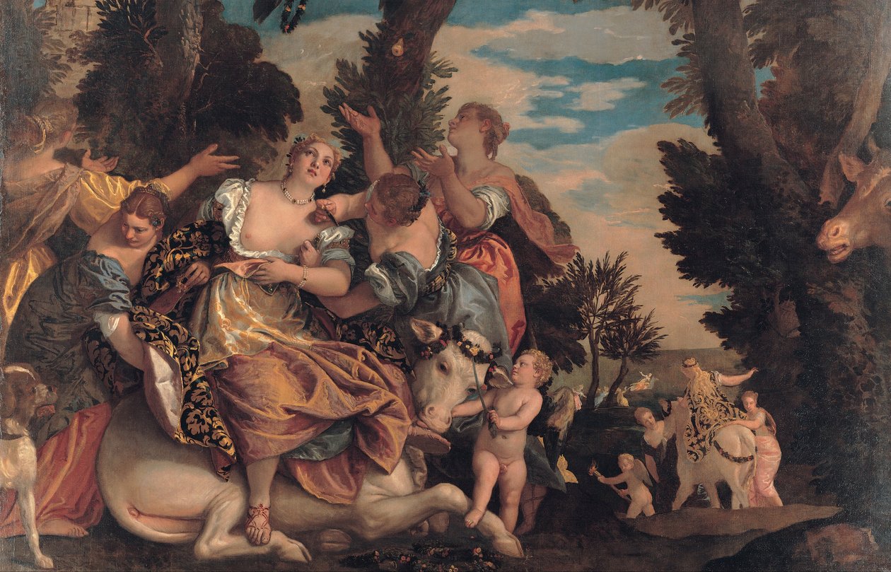 Rape of Europa by Paolo Veronese